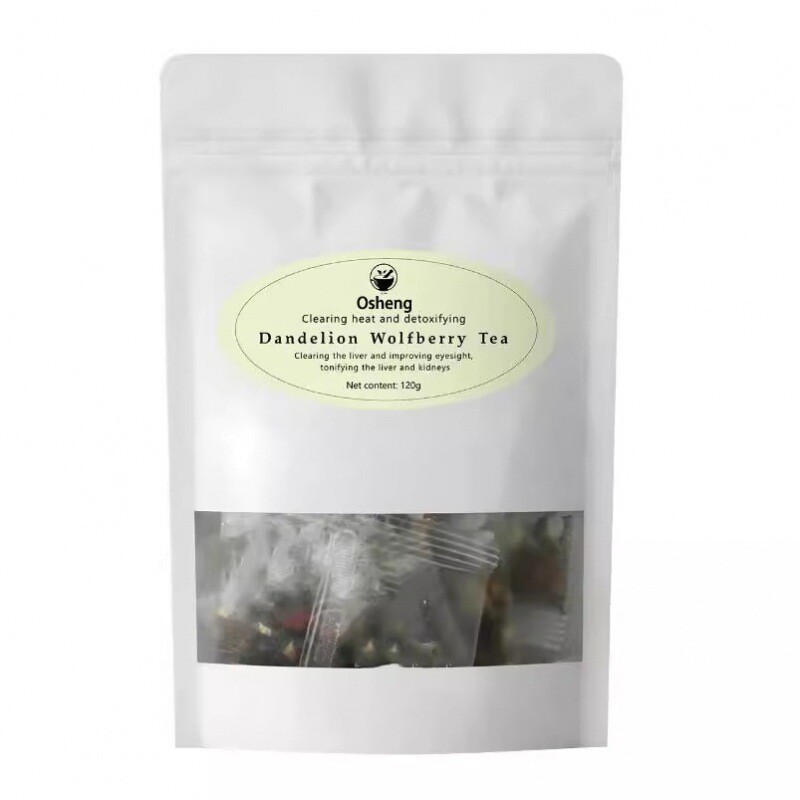Dandelion Wolfberry Tea Herbal Blend for Kidneys, Liver Detox & Wellness