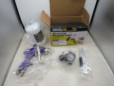 CENTRAL PNEUMATIC 20 oz. HVLP Gravity-Feed Air Spray Gun w/ Regulato TDY027468 