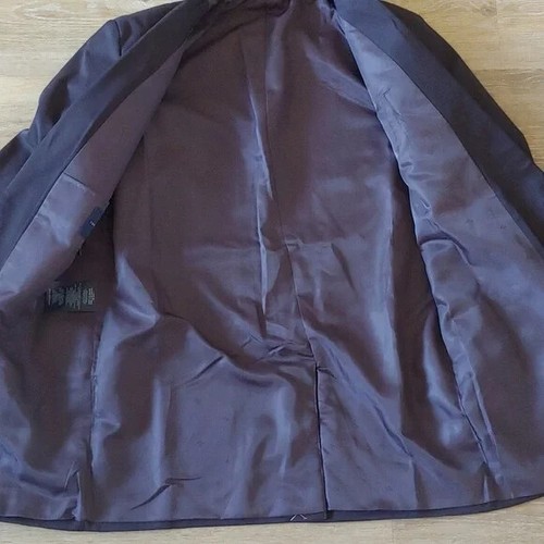 NWT Tommy Hilfiger THFlex Boys Suit Blazer Jacket Black Size 18 - Picture 5 of 9