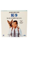 K-9 Laserdisc JAMES BELUSHI EXTENDED PLAY LASERDISC