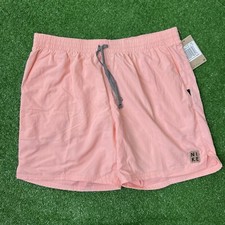 Nike Swim Shorts Size XL Mens Solid Icon 5' Drawstring Pink NESSB635-626