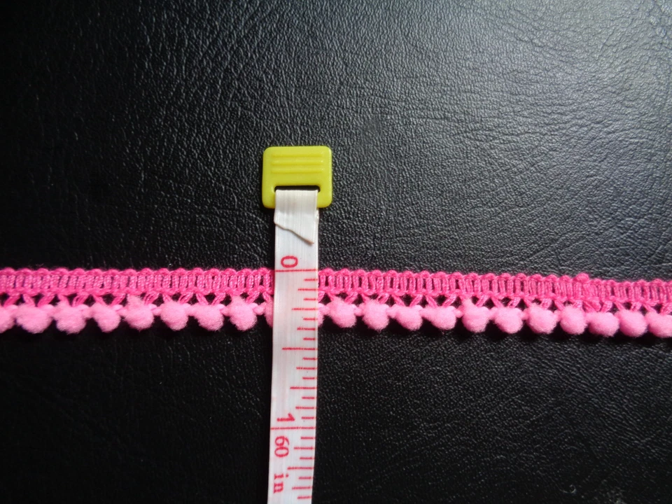 Mini Pom Pom Fringe, trim 3/8 inch wide--select color/price per yard - Image 2 of 3