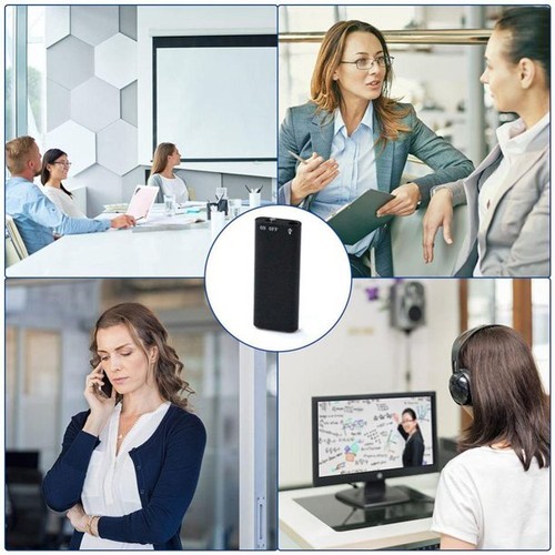 Mini Spy Audio Recorder Sprachabhörgerät 96 Stunden 8GB Bug Aufnahme NEU USA - Bild 17 von 17