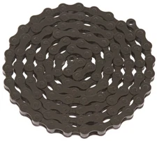 YBN ALTA BMX 1/SPEED BICYCLE STEEL CHAIN 1/2 X 1/8 X 112 BLACK.