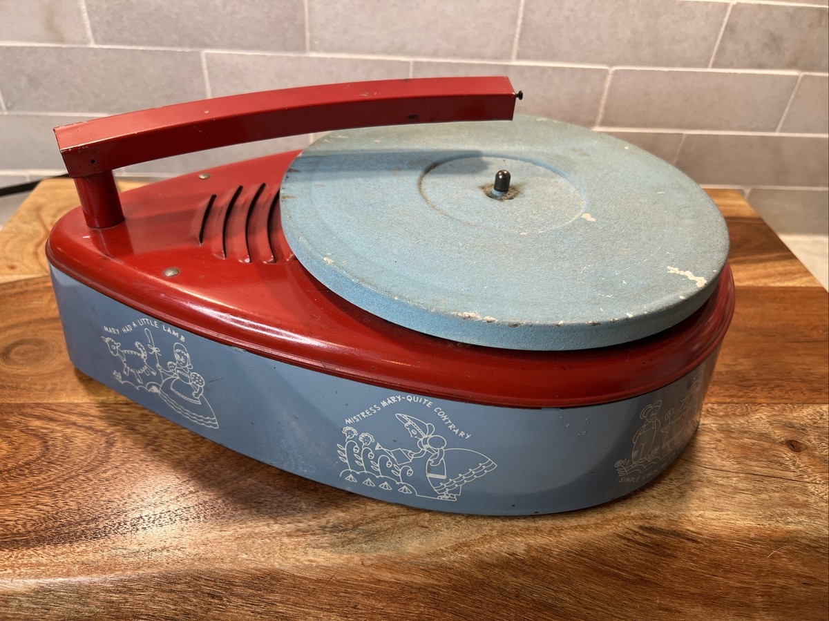 ビンテージ　ラジオ　GENERAL ELECTRIC 赤 USA アメリカ Vintage Clock Radio - GE Varsity 1950s Red and White- Working