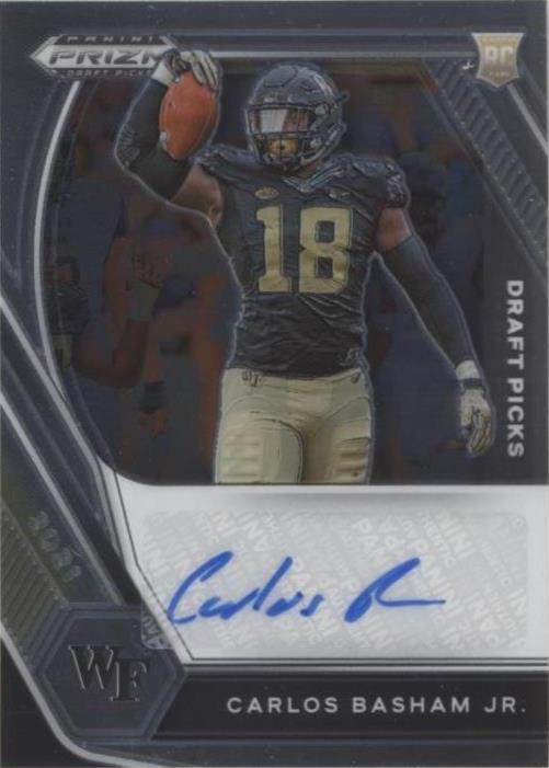 2021 Panini Prizm Draft Picks Carlos Basham Jr. #DPA-CBA - 1 of 2