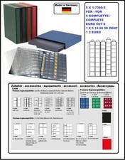 EURO-Course-Coins-Sets Coin Album Optus Green 25 Sets Cassette Look OP-323726-G