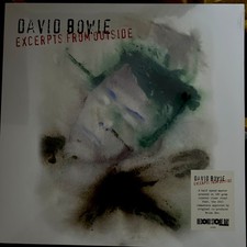 David Bowie - Excerpts From Outside Exclusive Clear Vinyl LP ltd/ed  RSD 2026