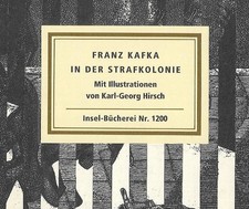 Insel-Bücherei 1200 FRANZ KAFKA In der Strafkolonie Karl-Georg Hirsch ERSTAUSGAB