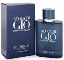 ACQUA DI GIO PROFONDO * Giorgio Armani 6.7 oz / 200 ml Eau De Parfum Men Spray