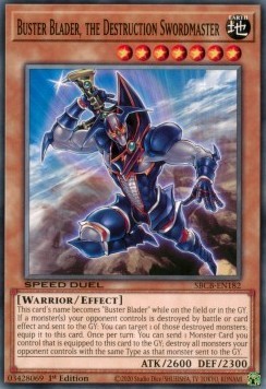 Buster Blader, the Destruction Swordmaster SBCB-EN182 Common Englisch Neu 1st