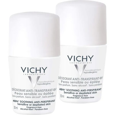 VICHY DEO Roll-on Sensitiv Antitrans.48h Doppelp. 100 ml PZN 06712977