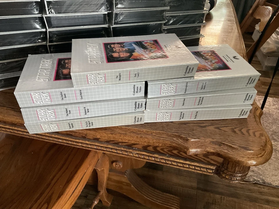 LOT OF 39 - STAR TREK; VHS TAPES-THE ORIGINAL SERIES COLLECTOR’S EDITION 1991 Foto 2 de 4