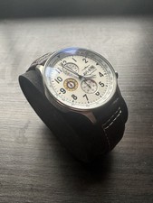 AVI-8 Hawker Hurricane Men's Chronograph Watch White Face