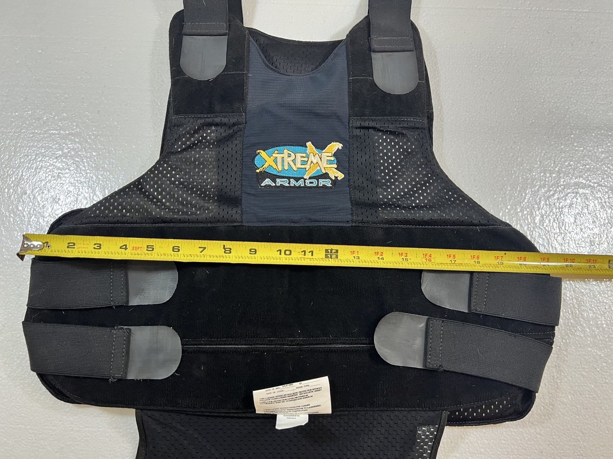ABA Xtreme Body Armor Bullet Proof Vest IIA SIZE XLR Extra Large