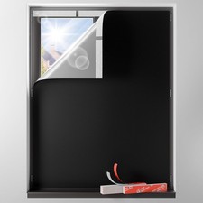 Blackout Curtains for Bedroom Portable 71"x60",No Drill Blackout Shades with