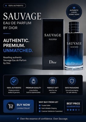 Dior Sauvage Elixir 3.4oz (100 ml) SEALED Brand New