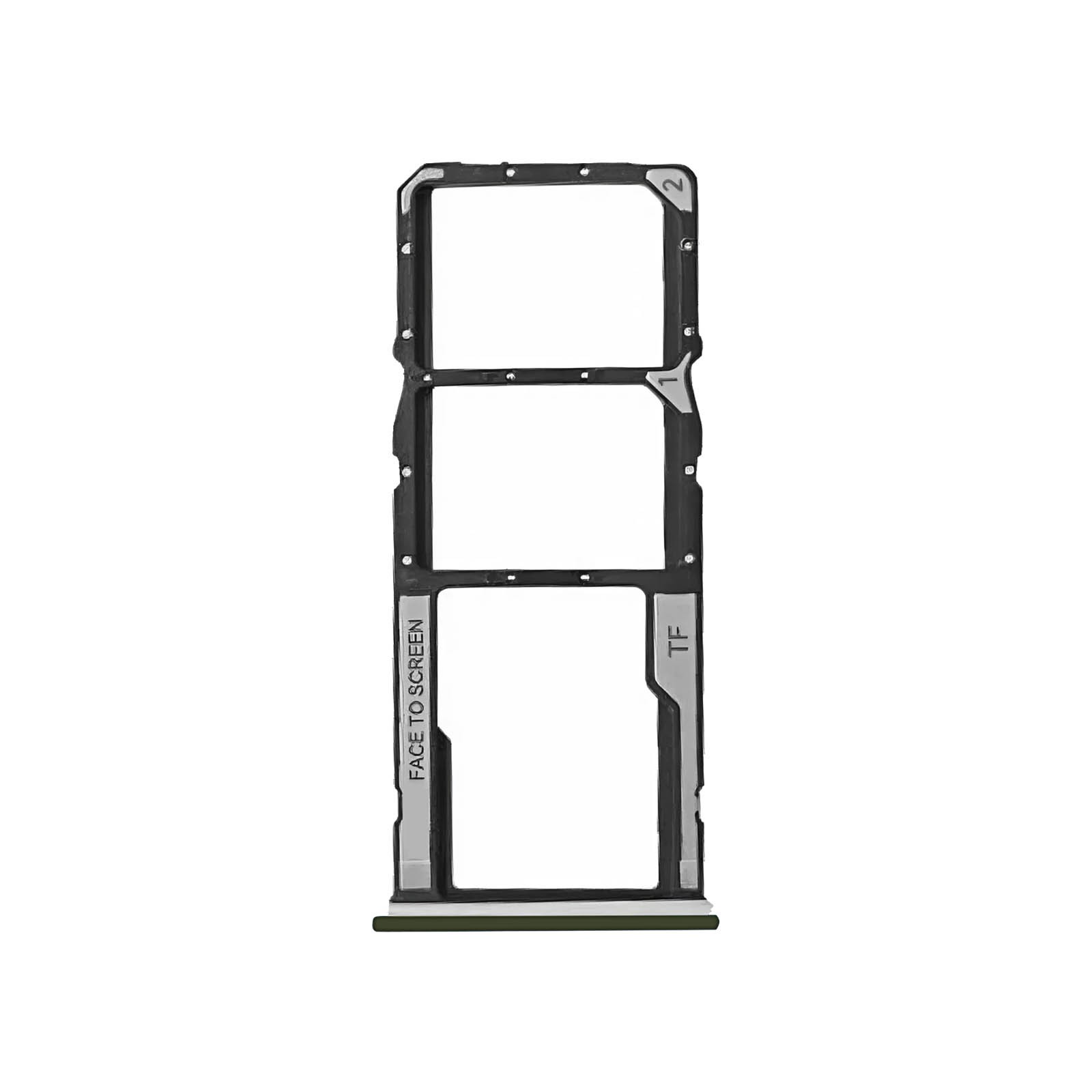 Carte SIM perdue Xiaomi Redmi 14C solution tiroir Clappio vert