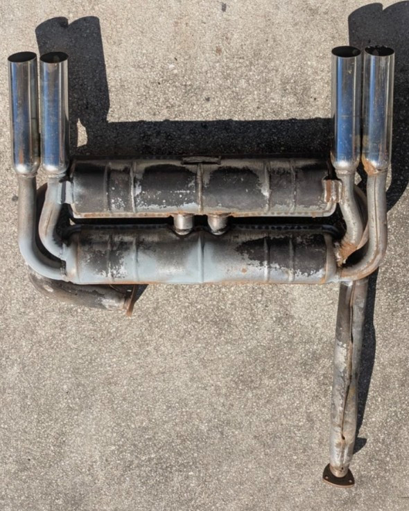 Dino Ferrari exhaust ANSA oem