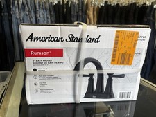 American Standard Rumson 8 in. Widespread 2-Handle Bathroom Faucet Matte Black