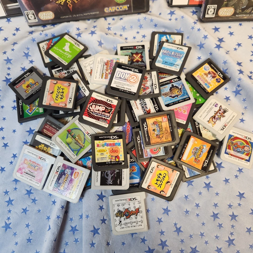 DS 3DS Nintendo Games x 62 BULK Monster hunter Tomadachi Collection DQM2 Jap. - Image 2 of 4