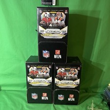 2020 Panini Prizm Football 36 Pack Gravity Feed Box Black & White Checker Qty Av