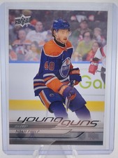2024-25 Upper Deck Series 2 Clear Cut Young Guns #495 Noah Philp Oilers Rookie