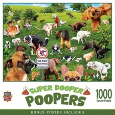 MasterPieces - Super Dooper Poopers 1000 Piece Jigsaw Puzzle