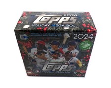 2024 Topps Baseball Holiday Target Mega Box Sealed (10 Packs)