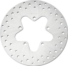 HARDDRIVE SS REAR ROTOR 11.5 DRILLED TOURING 86-99 MACHINED