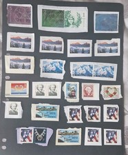 $129.73c Unfranked USA Postage Stamps All On Paper,Good Condition