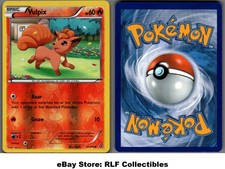 2015 Pokemon, XY Primal Clash, #20/160 Vulpix, Reverse Holo Common