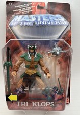 2002 MASTERS OF THE UNIVERSE TRI KLOPS Action Figure By Mattel 200X MOTU READ