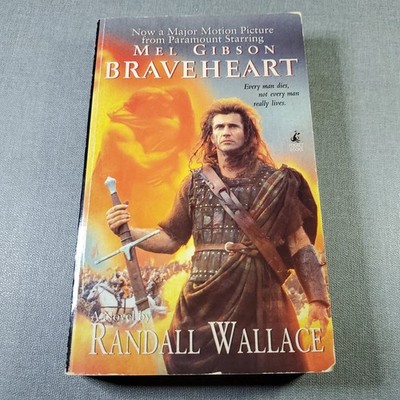 Braveheart Randall Wallace 1995 Movie Tie-In Historical Fiction Pocket Books
