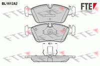 FTE Bremsbelagsatz Scheibenbremse 9010247 FüR BMW 3Er E46 Touring E36 Z3 Z4 E85