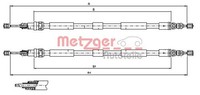 Bremsseil Seilzug Feststellbremse Metzger Autoteile 11.6797 FüR Espace Renault 3