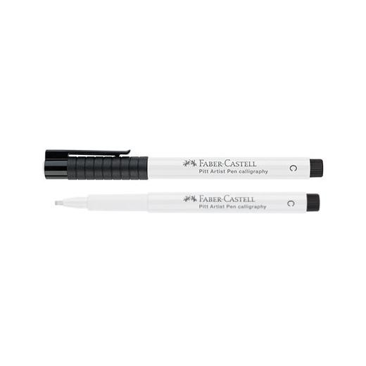 Faber-Castell Pitt Artist Pen - Calligraphy White #167501