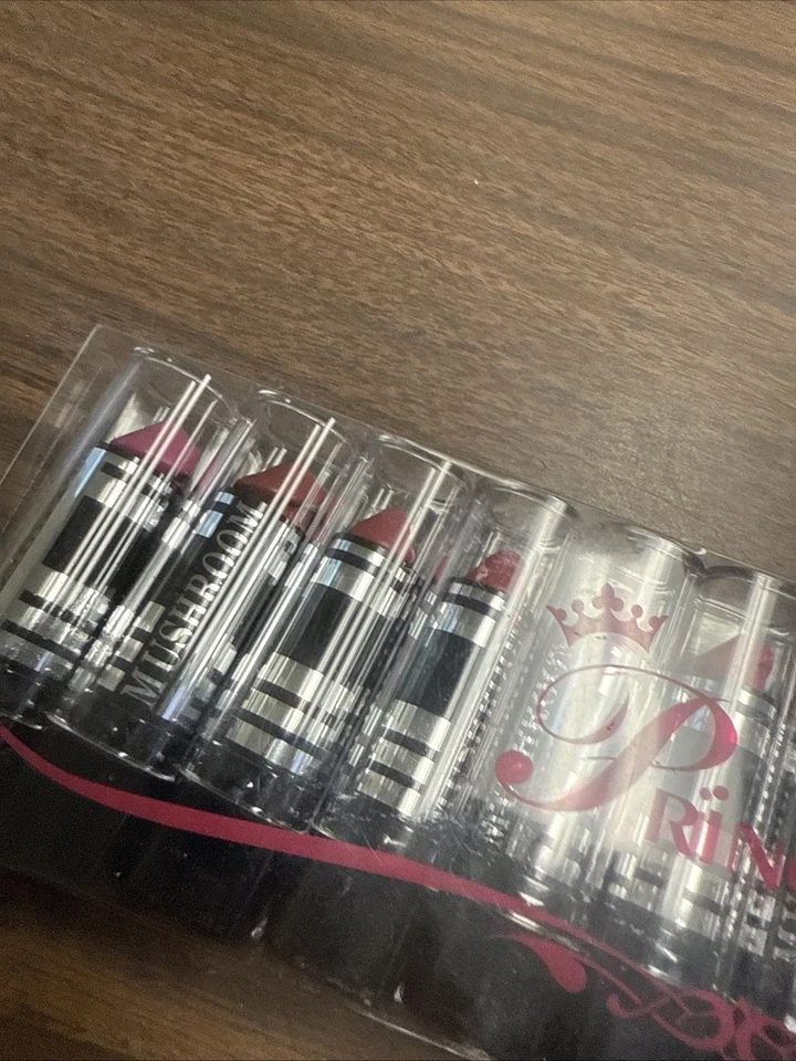 Lápiz labial Pure Romance Princessa Mushroom Peter resistente a las manchas paquete de 12 piezas Foto 3 de 4