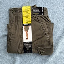 Briggs Mid Rise Cotton Skort Stretch Waist Band medium