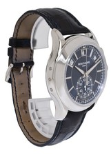 Patek Philippe 5905 Annual Calendar Chronograph Platinum Mens 42mm Watch 5905P 5