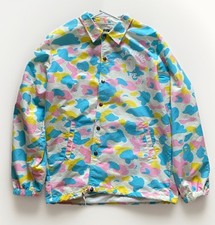 BAPE White Cotton Candy Light Jacket Sz Large...