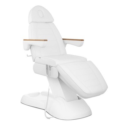 Kosmetikliege Massagebett Elektrisch Therapieliege Massageliege Weiß Physa