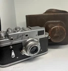 Mir Zorki 4 USSR Leica Film 35mm Camera Industar-22 3.5/50 Lens, Serviced