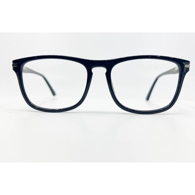 Tempo Eyeglasses Mens Black MP5102 BK 55-18-150 Square Frame Glasses