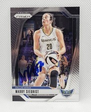 MADDY SIEGRIST AUTOGRAPH SIGNED 2024 PANINI PRIZM CARD WNBA DALLAS WINGS #94