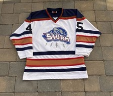 Vintage 1990s OHL Guelph Storm #45 Jersey Hockey K1 Sportswear CCM RARE Size S
