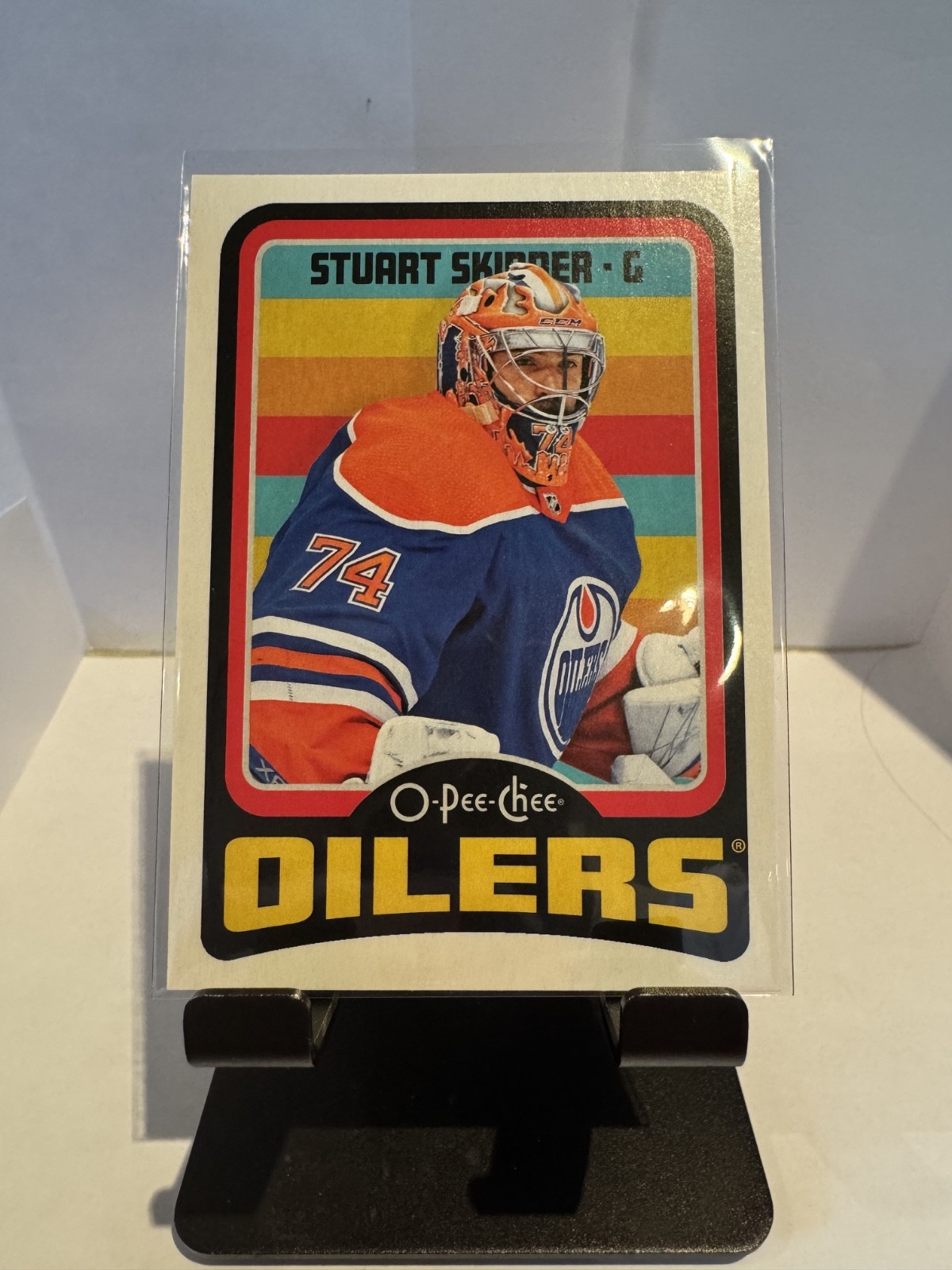 2024-2025 O-Pee-Chee - Stuart Skinner #331 Retro - Edmonton Oilers