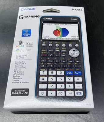 Casio FX-CG50 Graphing Calculator - Black for sale online | eBay