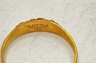 Vintage Black Hills Gold J. Co. 10K Yellow Gold Grape Leaf Ring Size 4 — photo 5