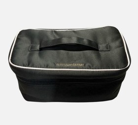 Victoria's Secret *Sexy Little Things* Lingerie Travel Case Black Satin~NEW